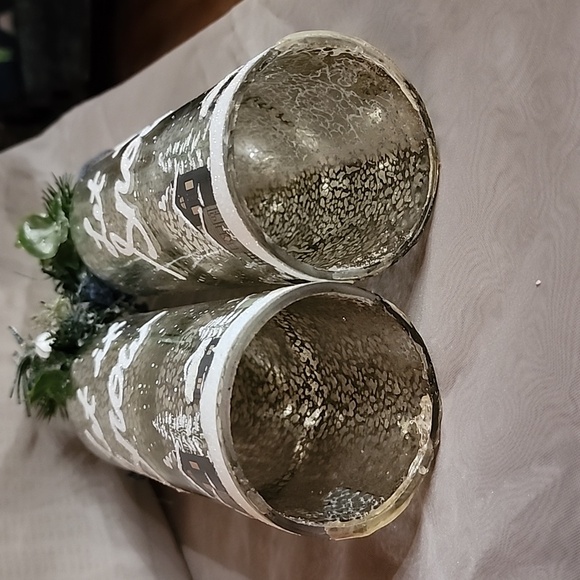 Let it snow wine bottle christmas decorations - Picture 3 of 3